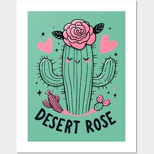 Bloom in the Arid: Desert Rose Posters and Art